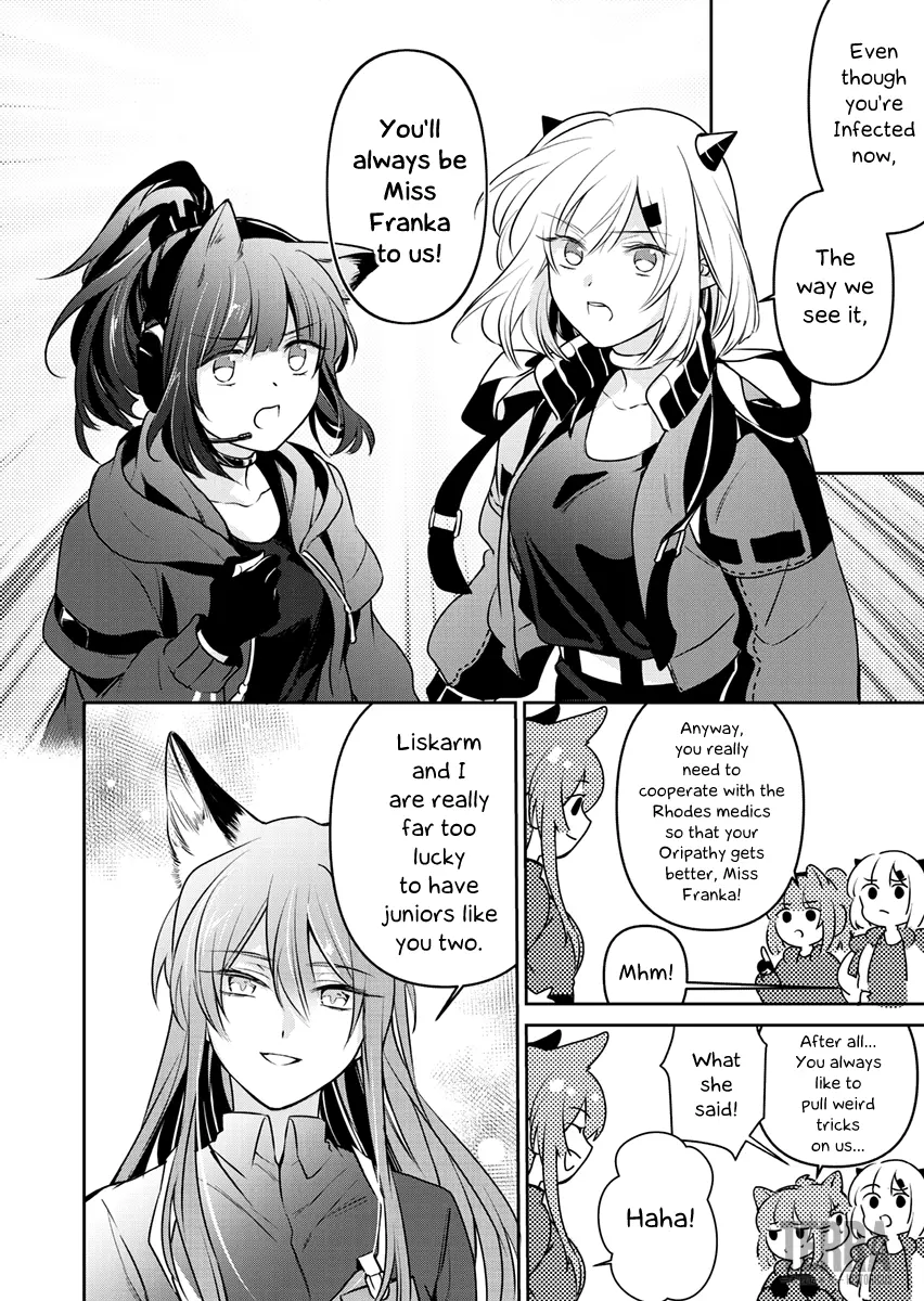 Arknights: Rhodes Island's Records Of Originium - Blacksteel Chapter 5 - page 10