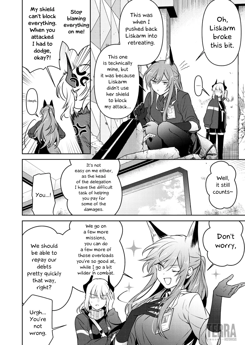 Arknights: Rhodes Island's Records Of Originium - Blacksteel Chapter 5.6 - page 2