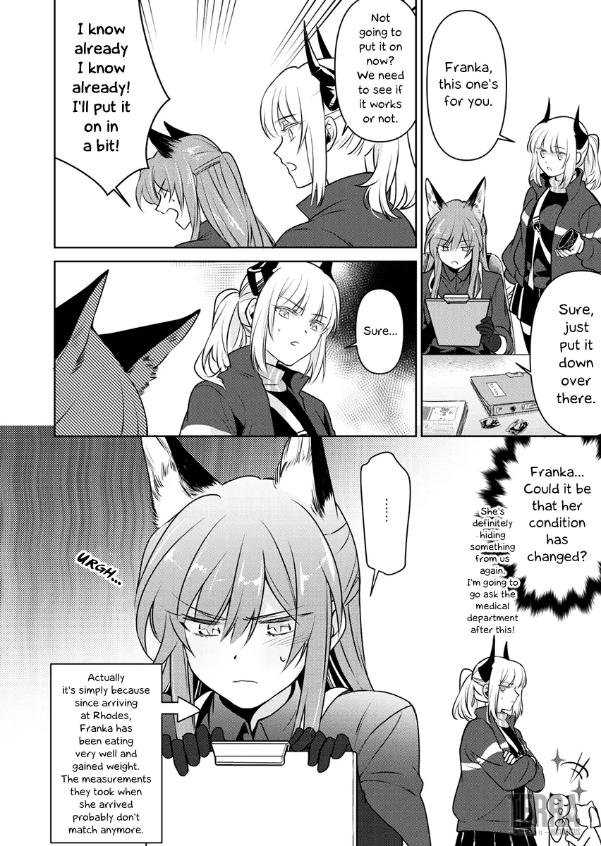 Arknights: Rhodes Island's Records Of Originium - Blacksteel Chapter 5.7 - page 2