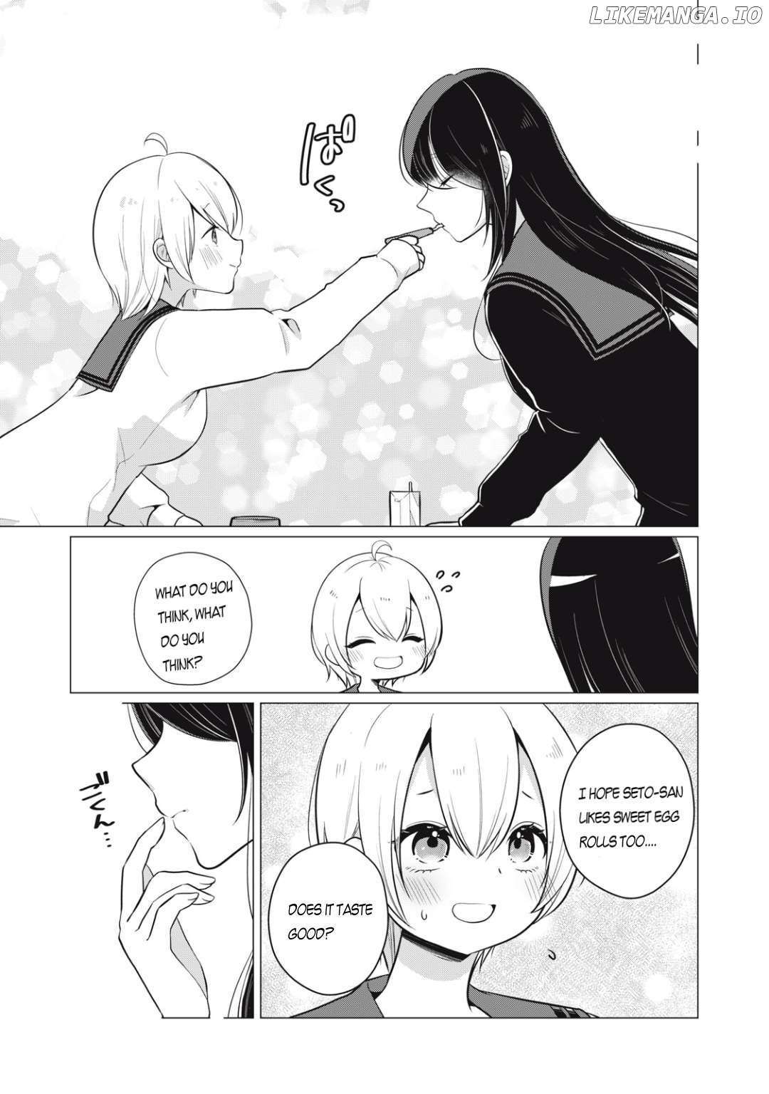 Tsumugi-chan wants to make seto-san laugh Chapter 3 - page 6