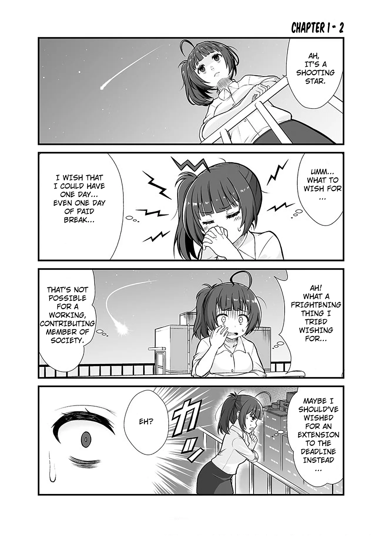 Shachiku Ga Isekai Ni Tobasareta To Omottara White Kigyou Datta Chapter 1 - page 2