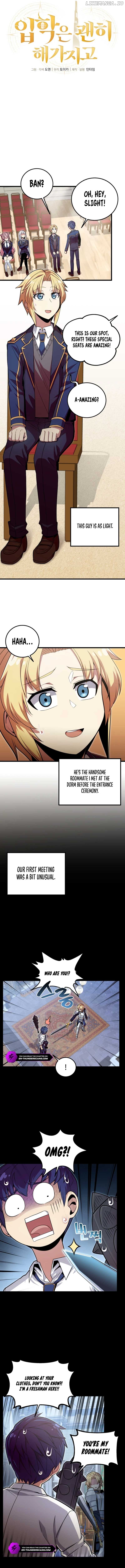 Admission is a Waste of Time Chapter 3 - page 2