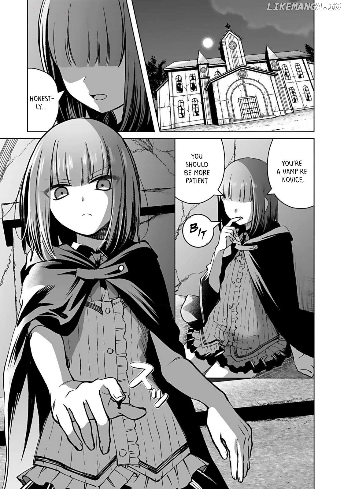 A girl who longed to be a "hero" aims to be a "hero" even if she falls into a vampire Chapter 0.1 - page 2