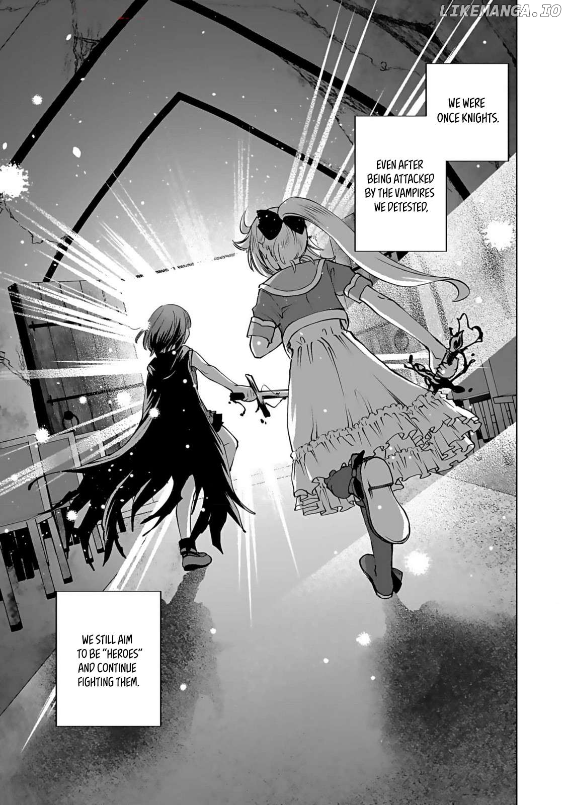 A girl who longed to be a "hero" aims to be a "hero" even if she falls into a vampire Chapter 0.1 - page 7