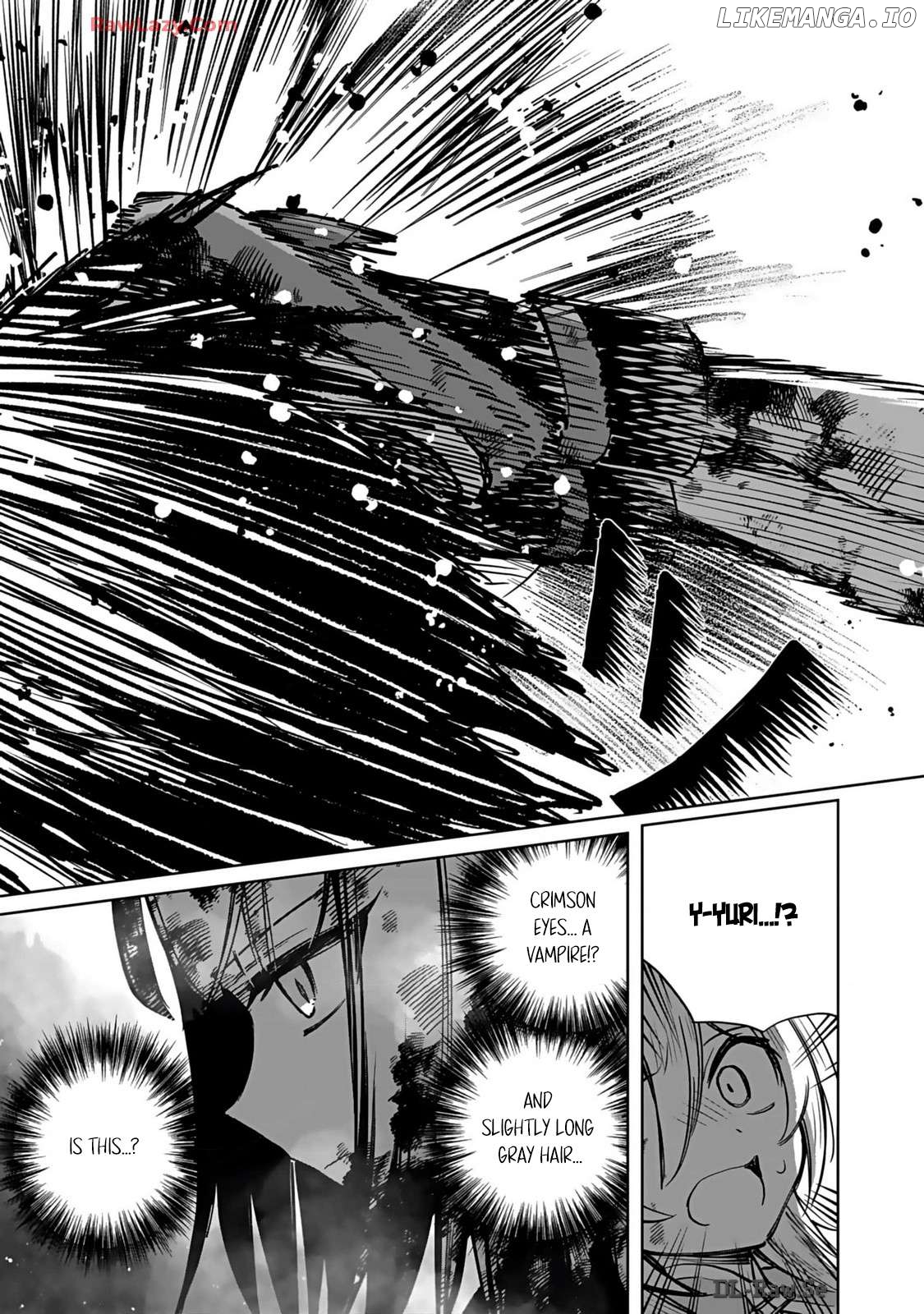 A girl who longed to be a "hero" aims to be a "hero" even if she falls into a vampire Chapter 1 - page 25