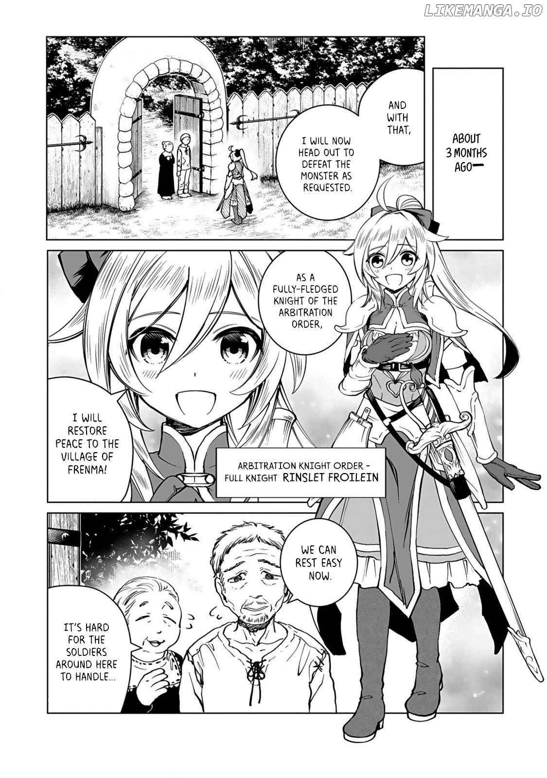 A girl who longed to be a "hero" aims to be a "hero" even if she falls into a vampire Chapter 1 - page 4