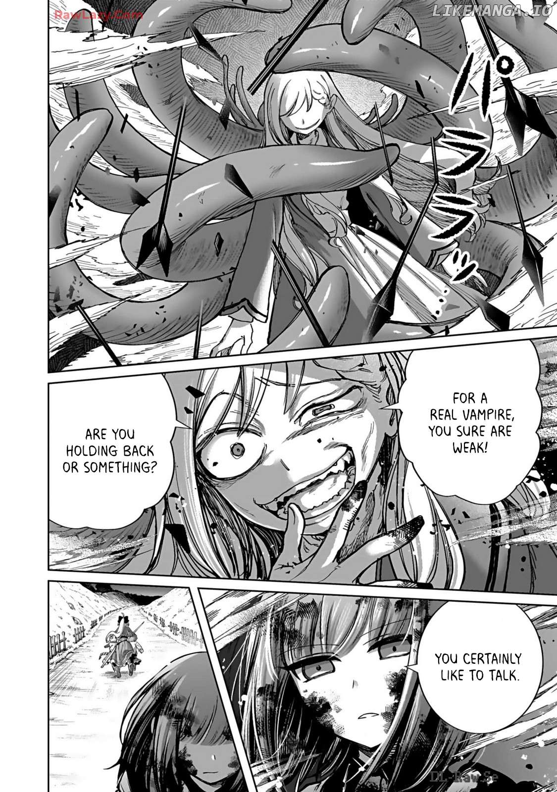 A girl who longed to be a "hero" aims to be a "hero" even if she falls into a vampire Chapter 3 - page 11
