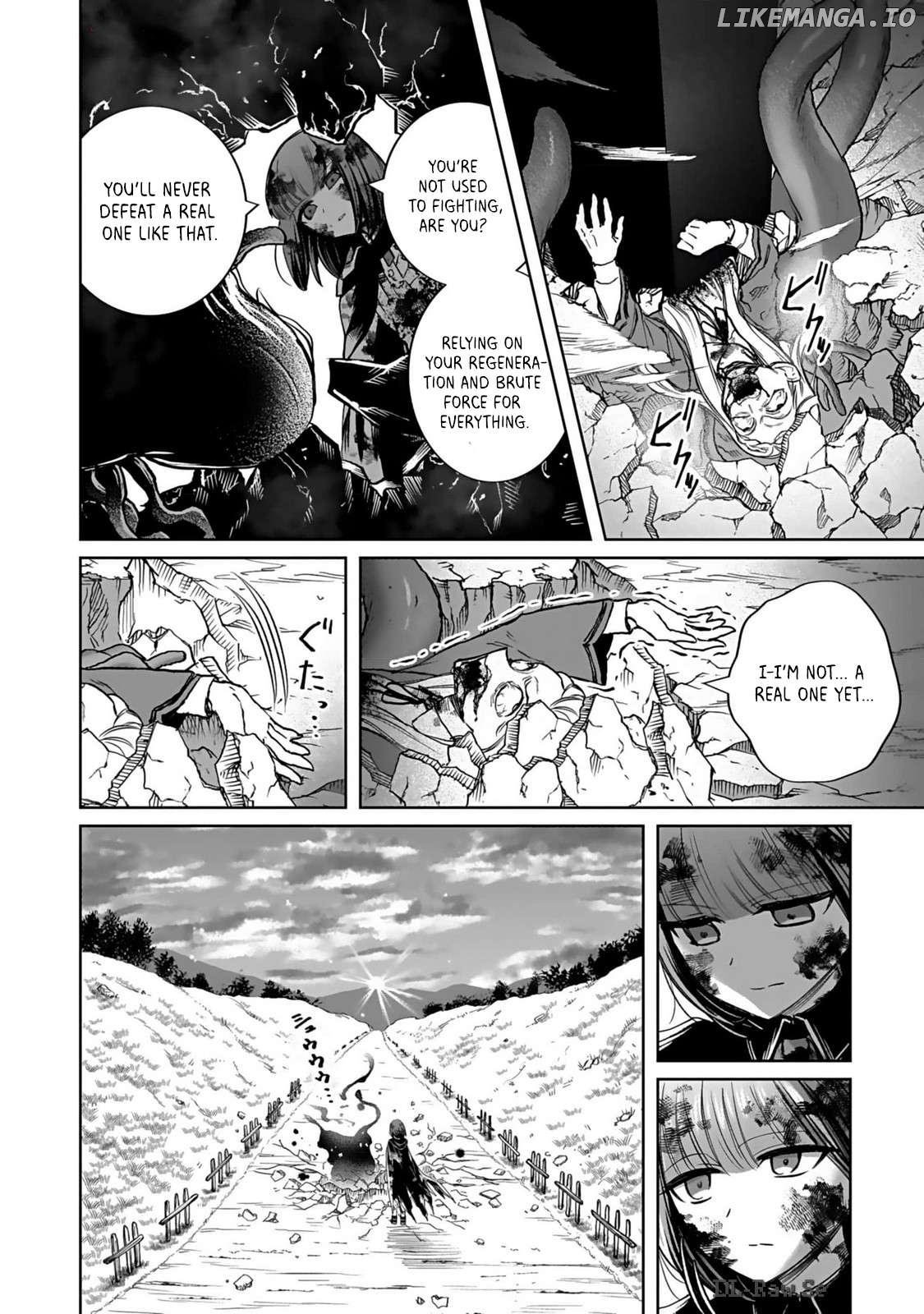 A girl who longed to be a "hero" aims to be a "hero" even if she falls into a vampire Chapter 3 - page 26
