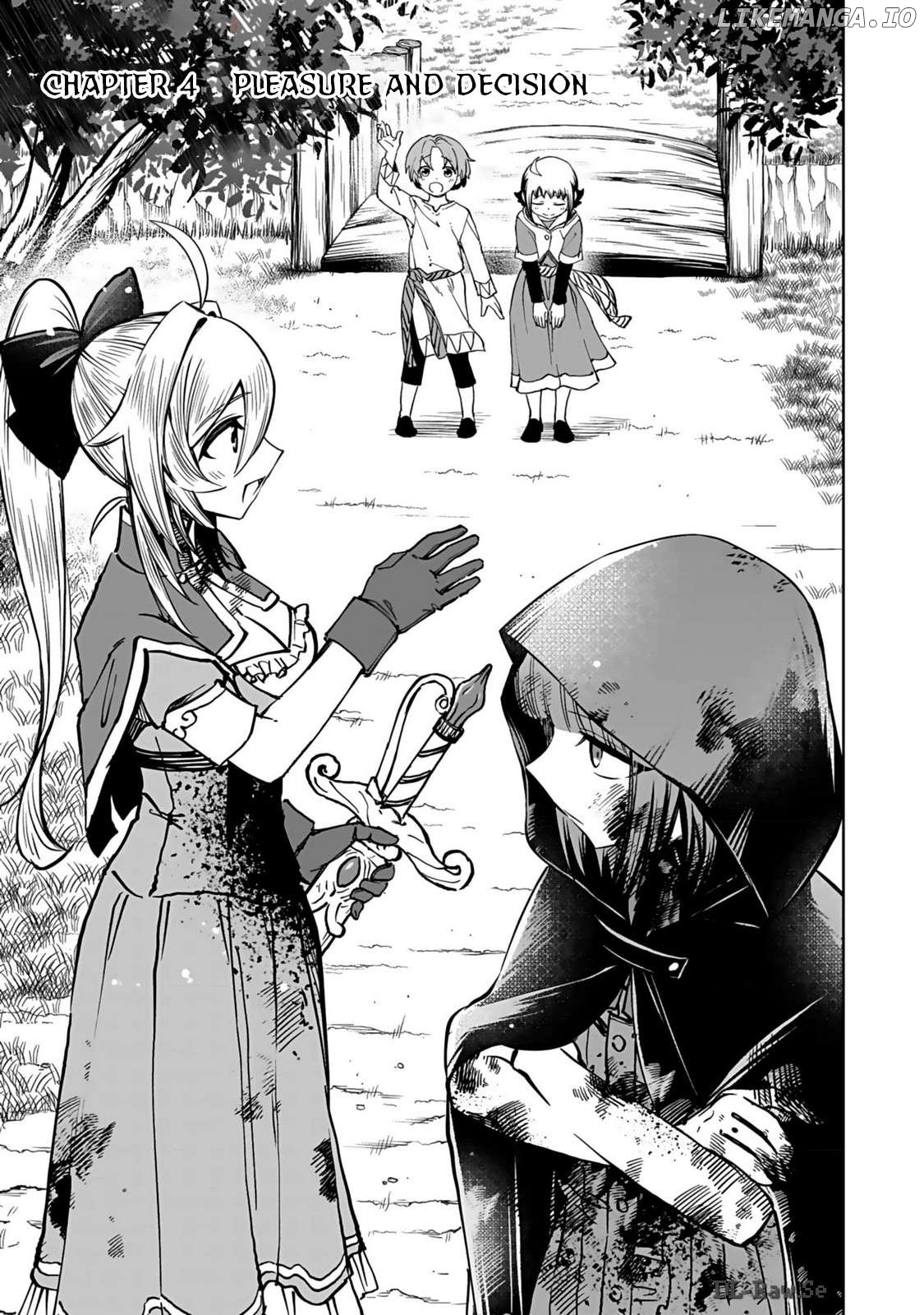 A girl who longed to be a "hero" aims to be a "hero" even if she falls into a vampire Chapter 4 - page 1