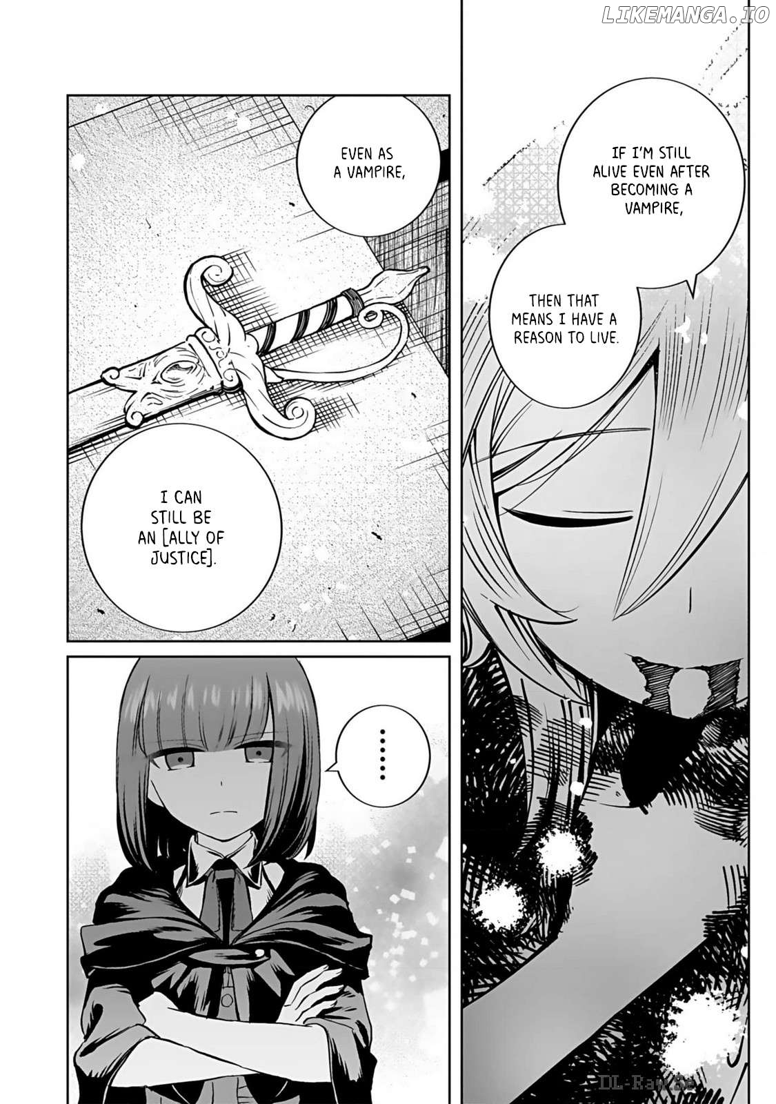 A girl who longed to be a "hero" aims to be a "hero" even if she falls into a vampire Chapter 4 - page 26