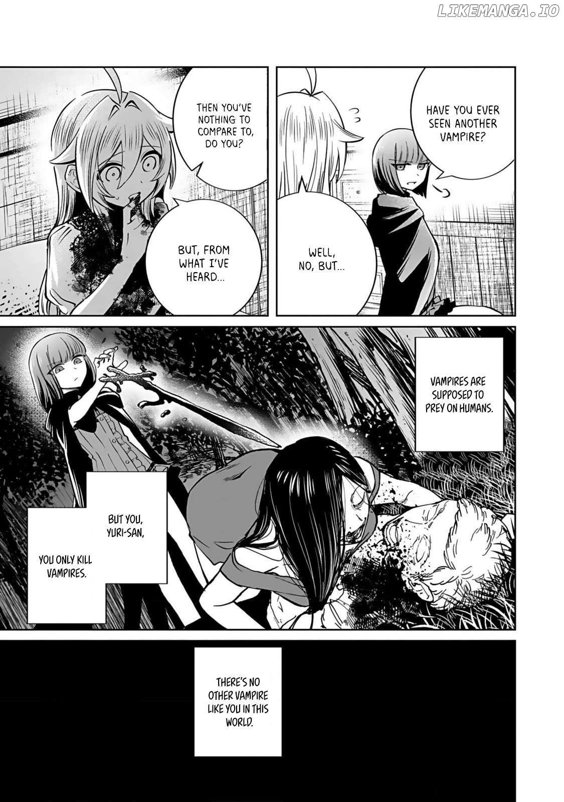 A girl who longed to be a "hero" aims to be a "hero" even if she falls into a vampire Chapter 4 - page 29