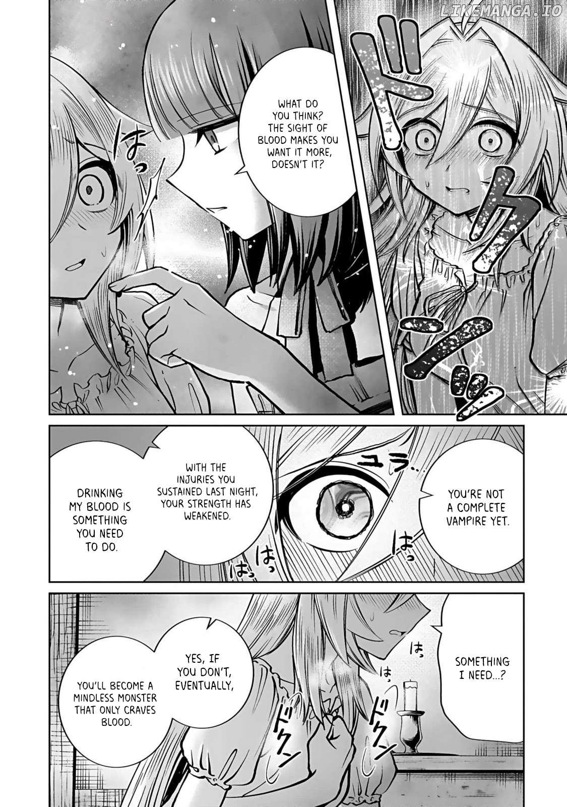 A girl who longed to be a "hero" aims to be a "hero" even if she falls into a vampire Chapter 4 - page 8