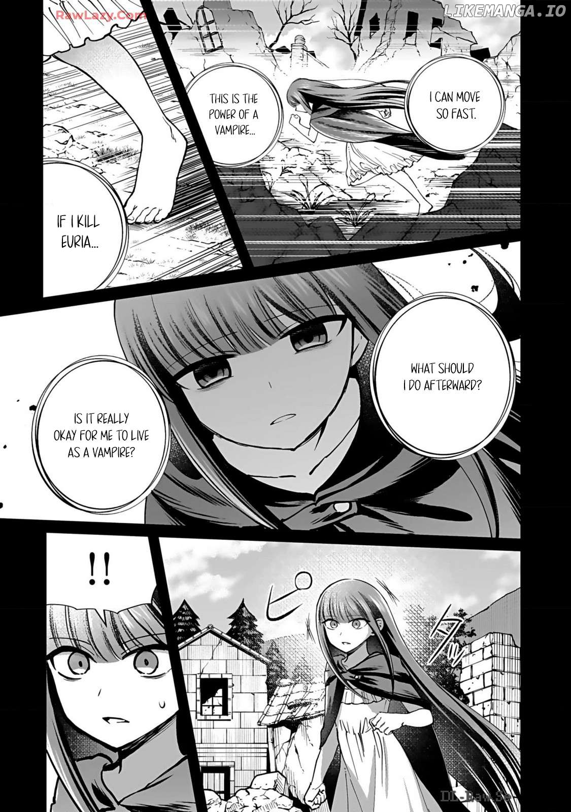 A girl who longed to be a "hero" aims to be a "hero" even if she falls into a vampire Chapter 6 - page 13