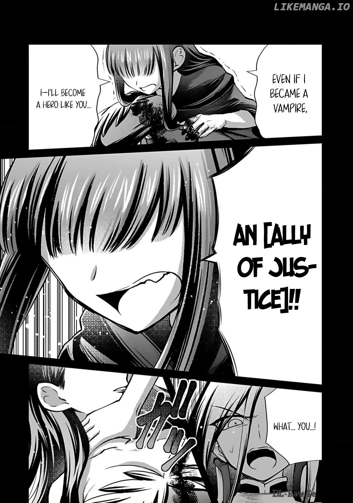 A girl who longed to be a "hero" aims to be a "hero" even if she falls into a vampire Chapter 6 - page 23