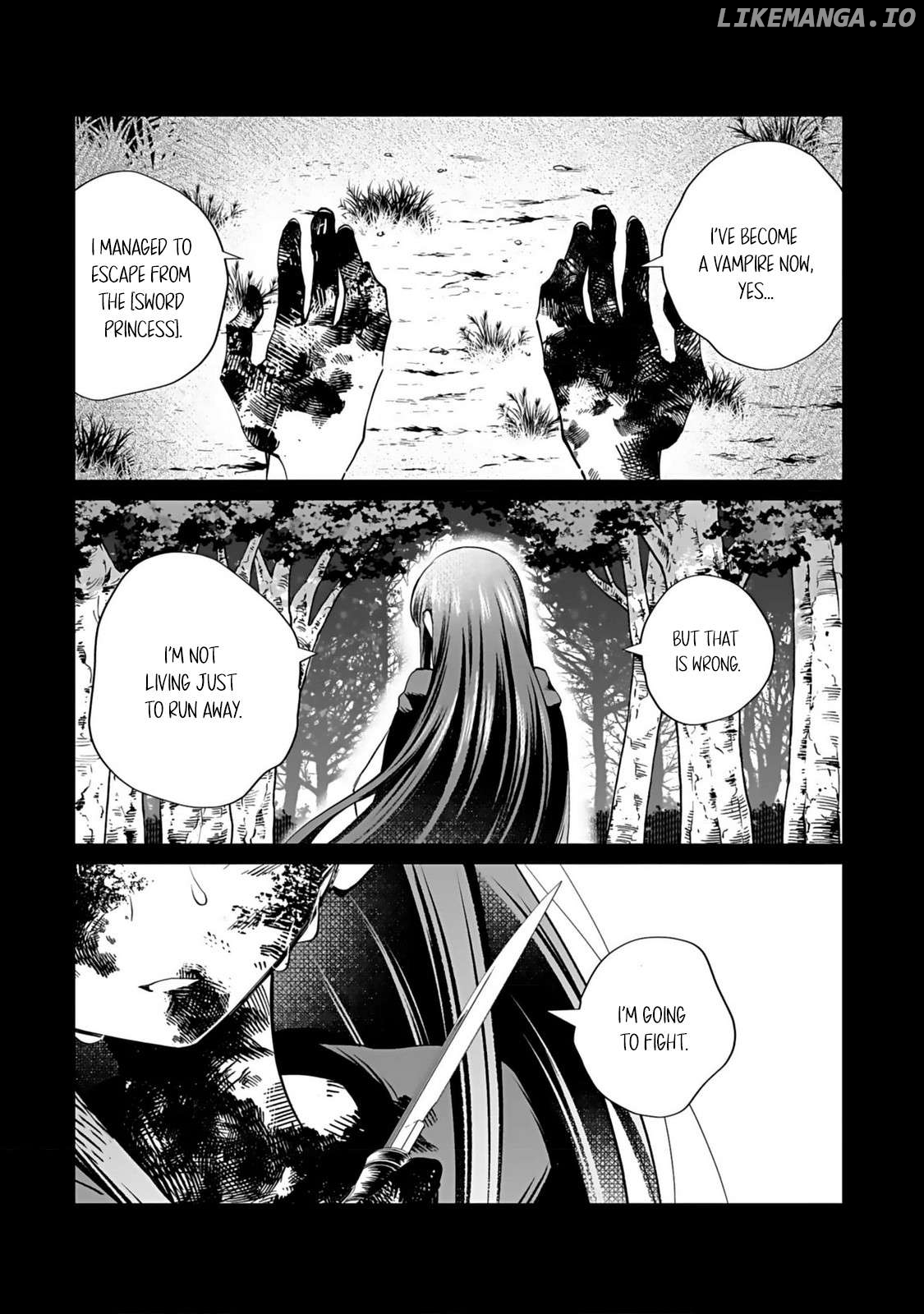 A girl who longed to be a "hero" aims to be a "hero" even if she falls into a vampire Chapter 6 - page 30