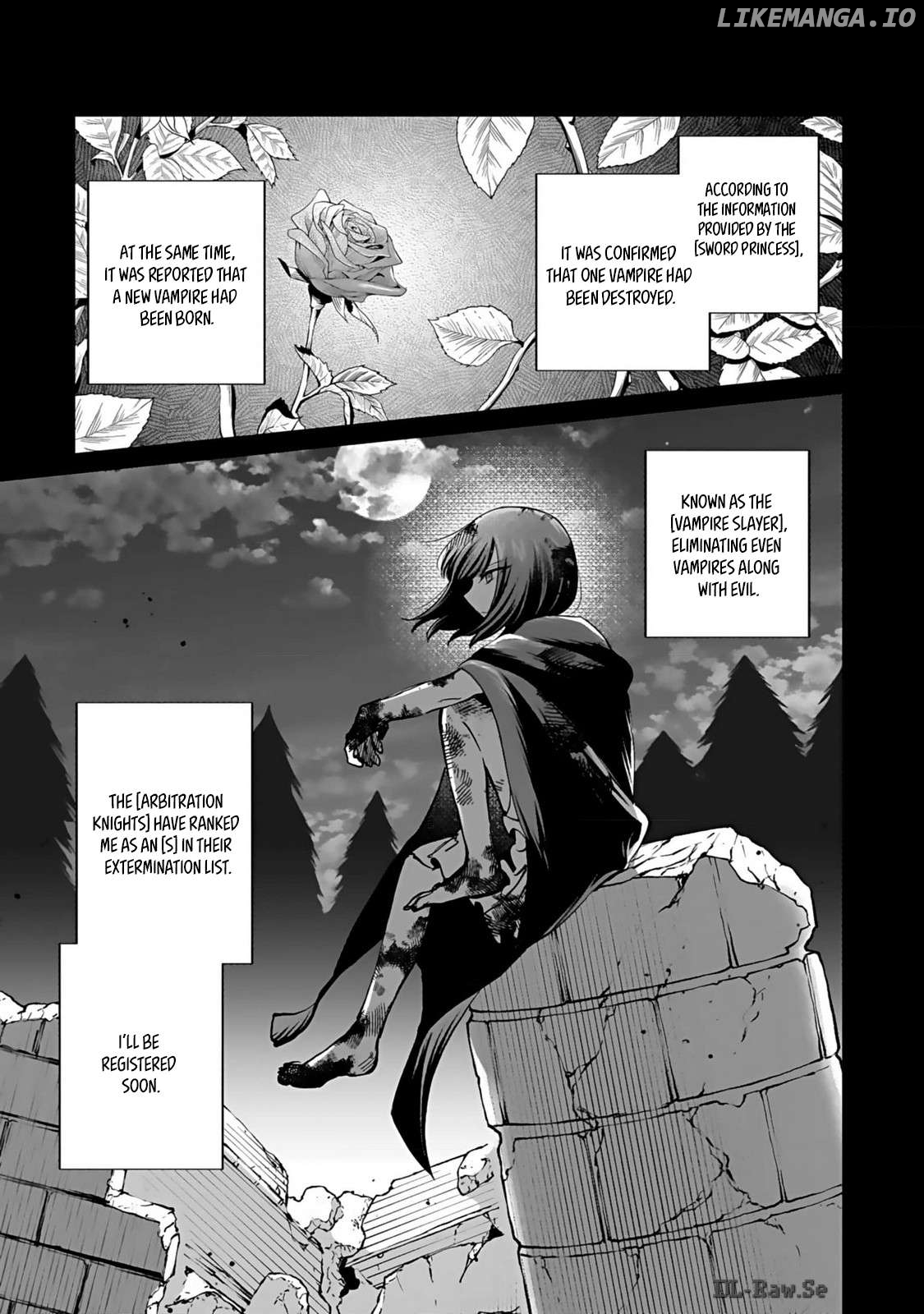 A girl who longed to be a "hero" aims to be a "hero" even if she falls into a vampire Chapter 6 - page 32