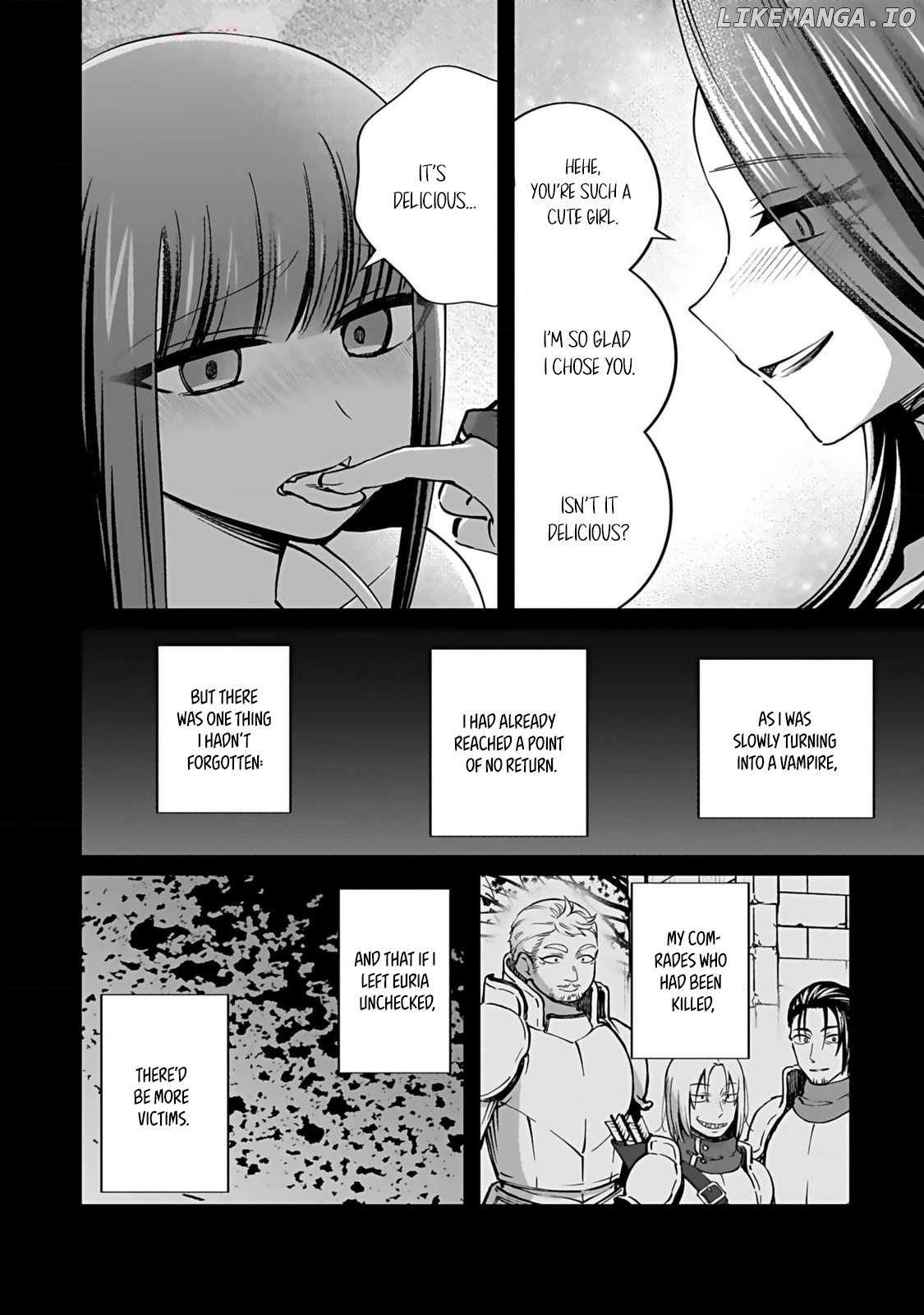 A girl who longed to be a "hero" aims to be a "hero" even if she falls into a vampire Chapter 6 - page 6