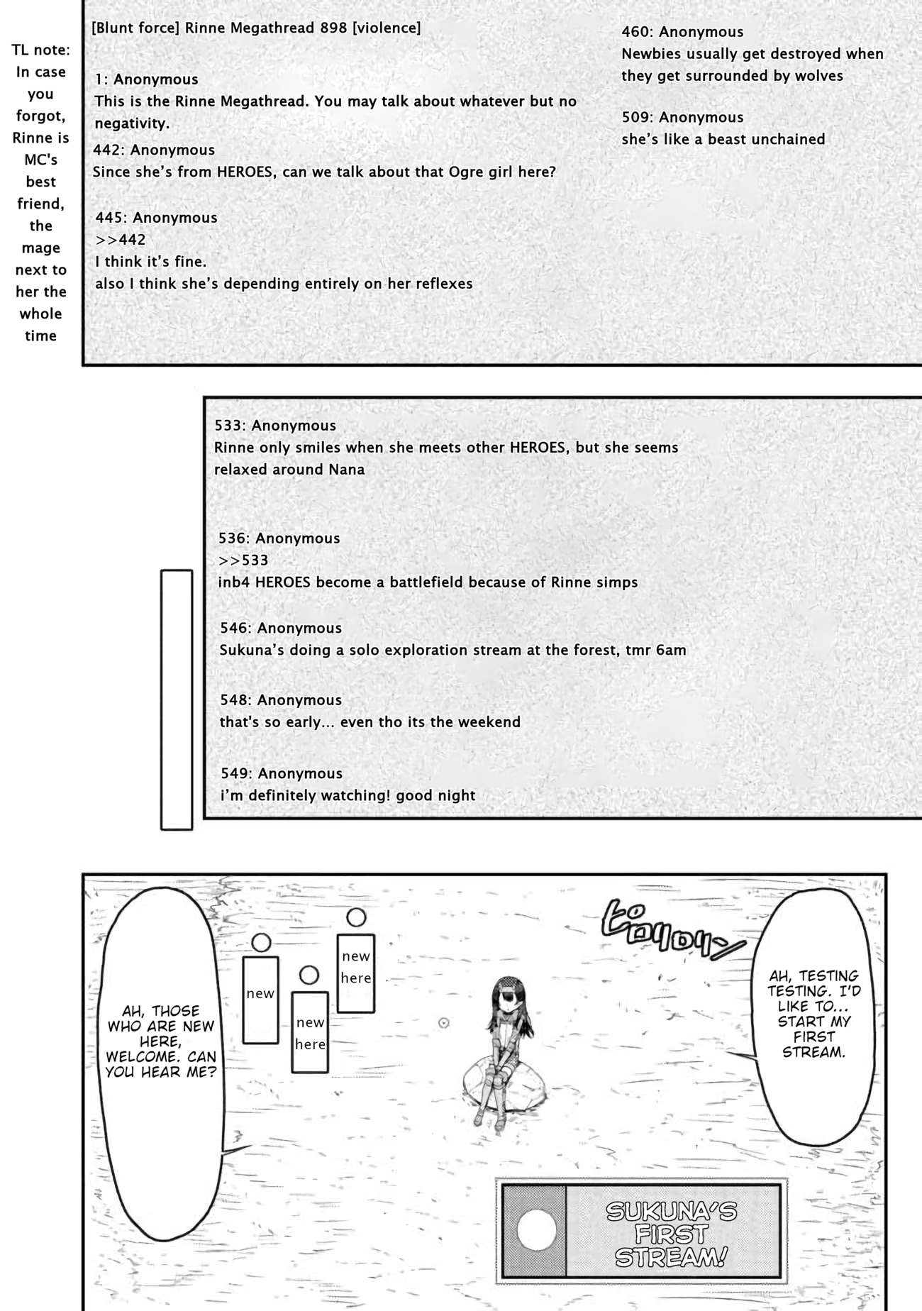 Blunt Type Ogre Girl’s Way to Live Streaming Chapter 2 - page 17