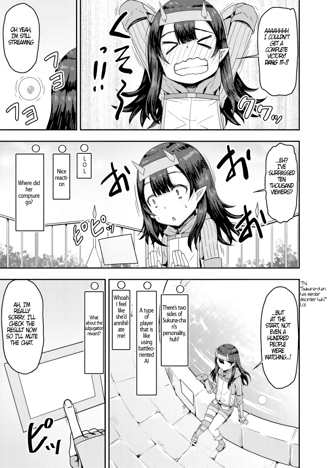 Blunt Type Ogre Girl’s Way to Live Streaming Chapter 3 - page 24