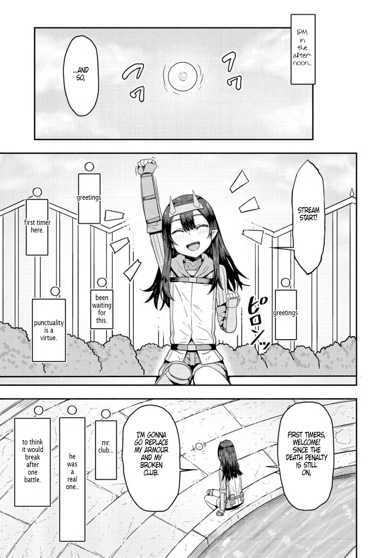 Blunt Type Ogre Girl’s Way to Live Streaming Chapter 4 - page 10