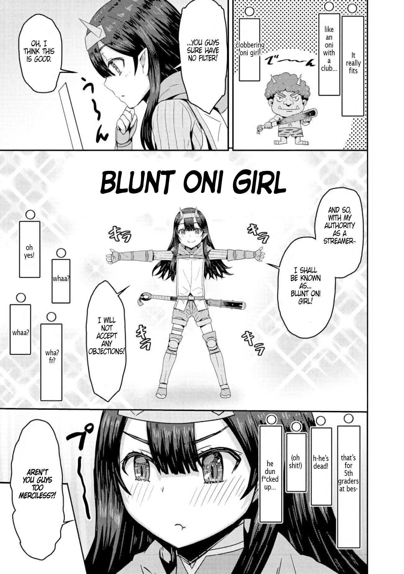Blunt Type Ogre Girl’s Way to Live Streaming Chapter 4 - page 24