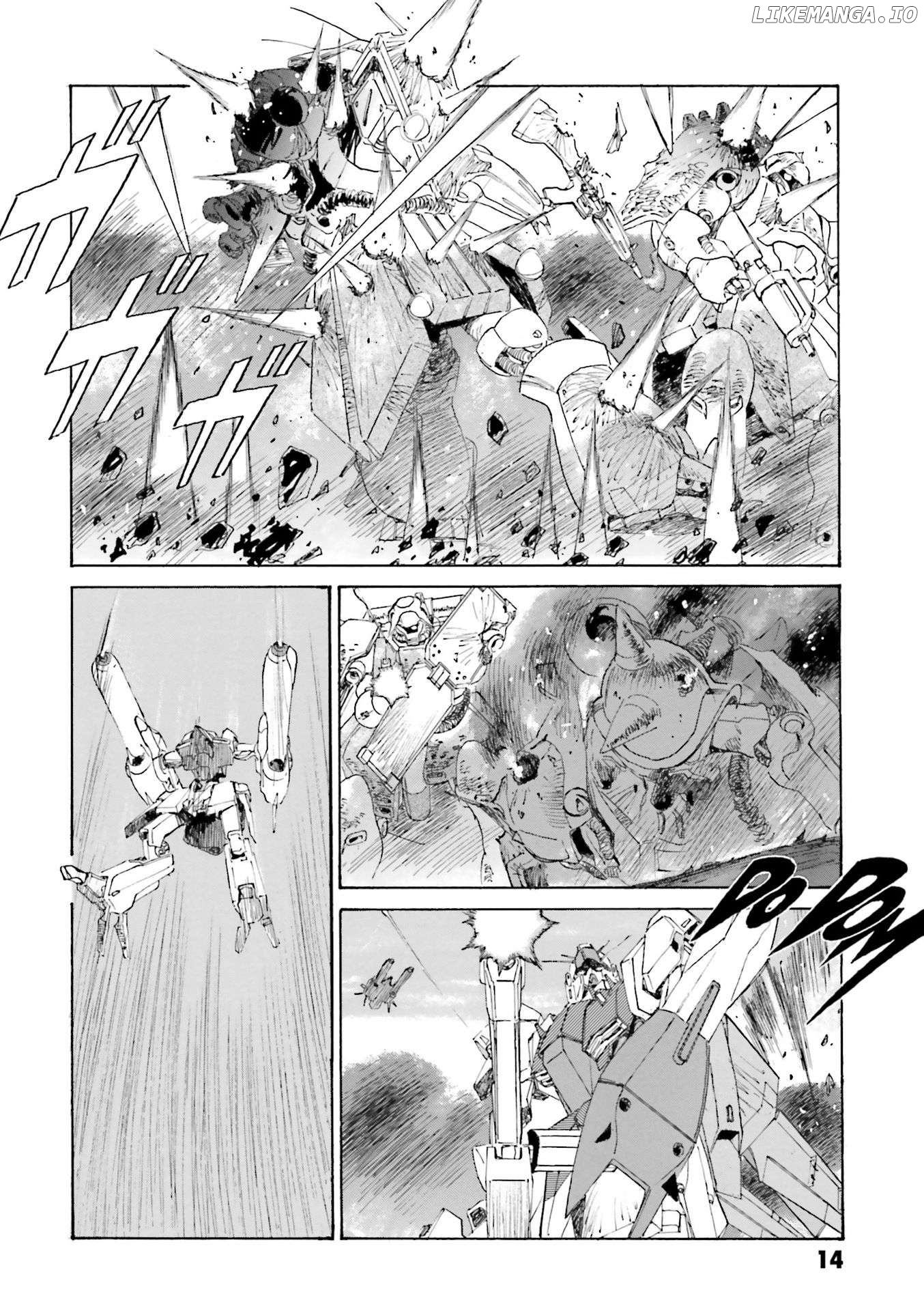 Mobile Suit Gundam - New Revival of Zeon Chapter 1 - page 14
