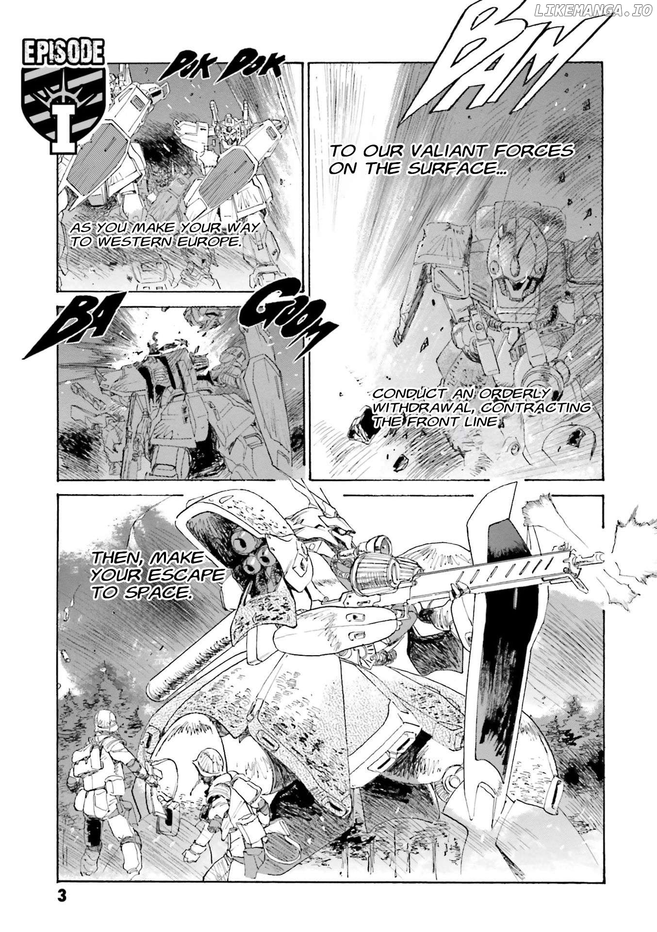 Mobile Suit Gundam - New Revival of Zeon Chapter 1 - page 4