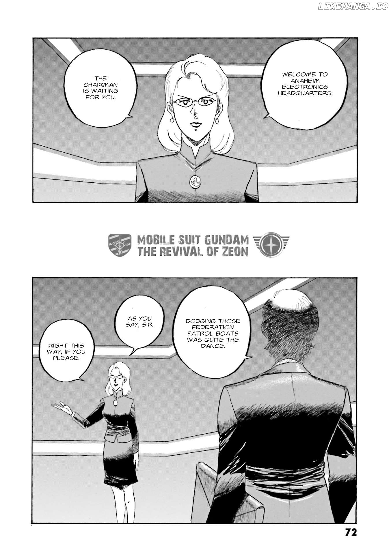 Mobile Suit Gundam - New Revival of Zeon Chapter 4 - page 3