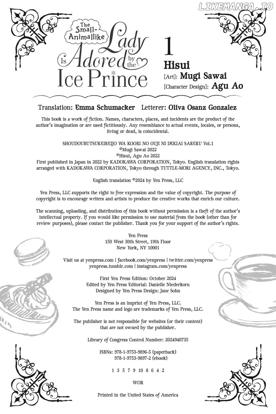 The Small-Animallike Lady Is Adored by the Ice Prince «Official» Chapter 6.5 - page 6