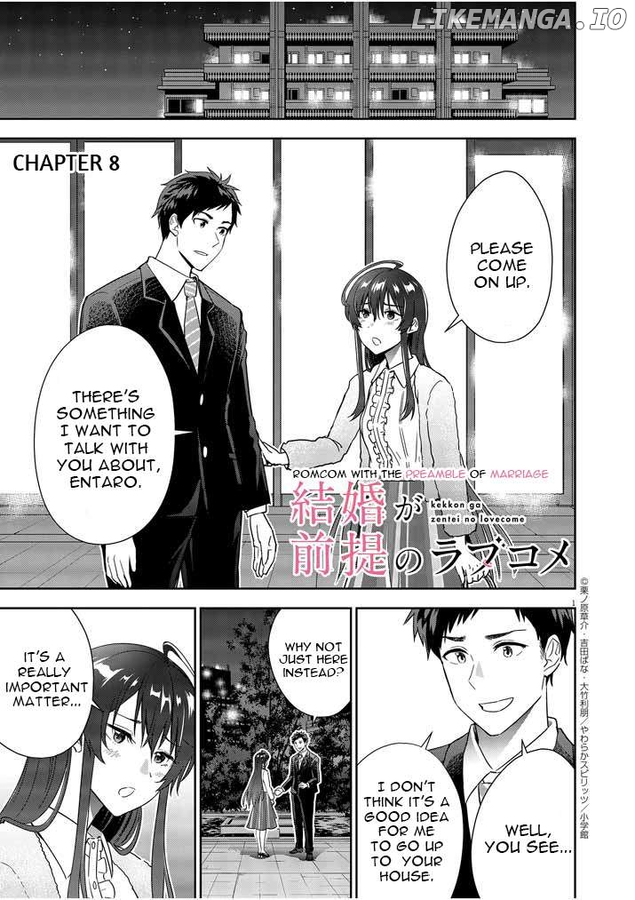 Romcom With the Preamble of Marriage Chapter 8 - page 1