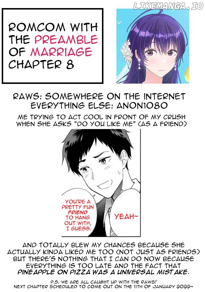 Romcom With the Preamble of Marriage Chapter 8 - page 21