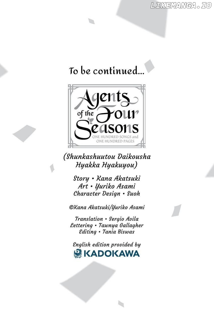 Agents of the Four Seasons: One Hundred Songs and One Hundred Pages Chapter 1 - page 28