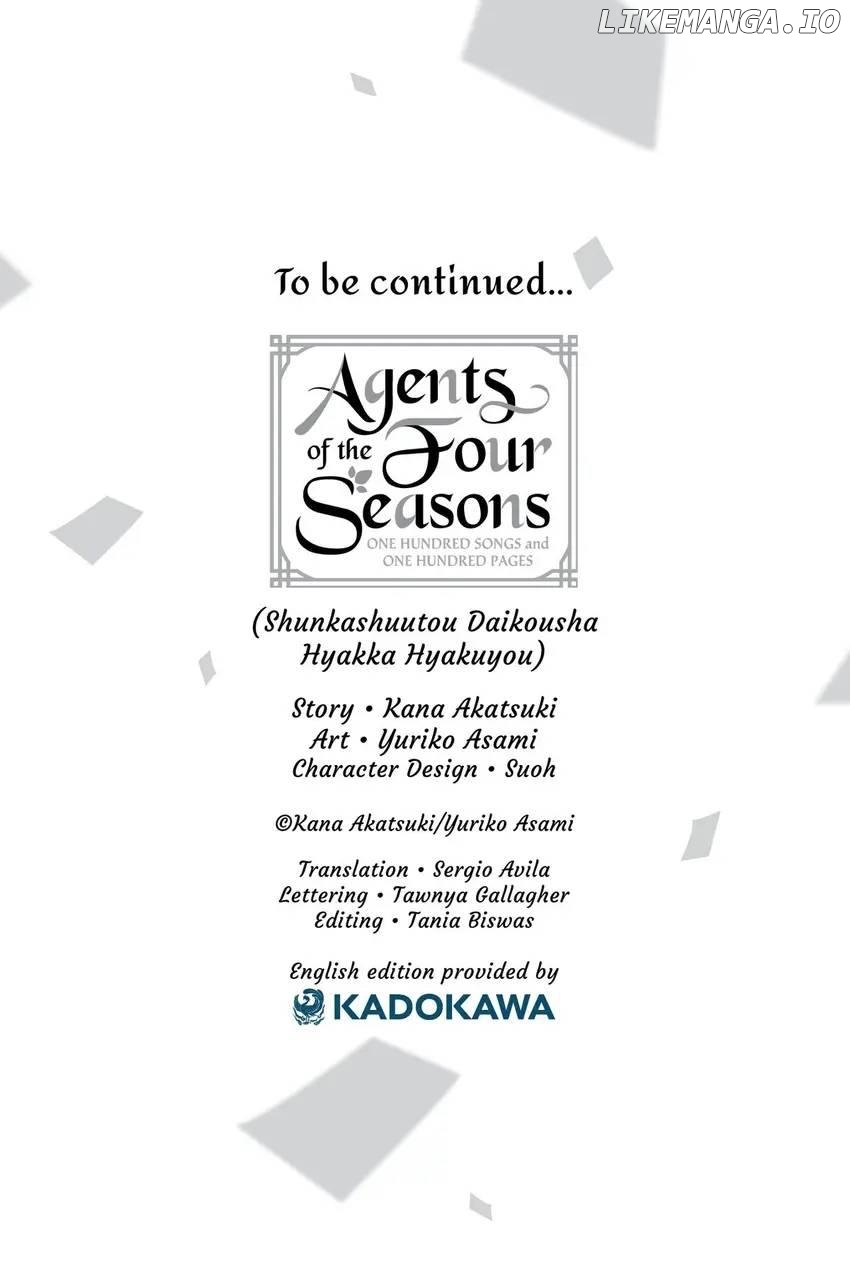 Agents of the Four Seasons: One Hundred Songs and One Hundred Pages Chapter 3 - page 37