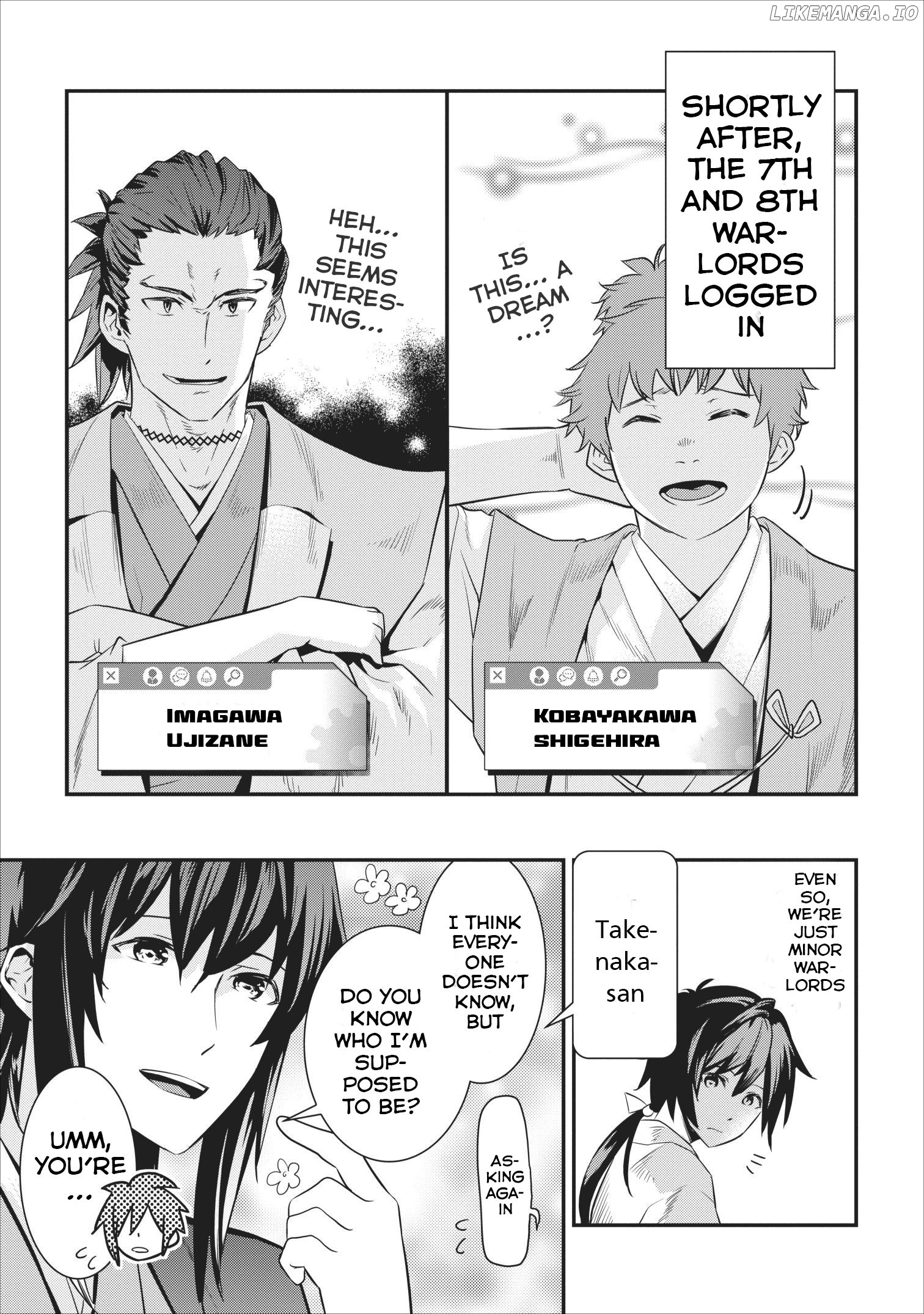 Tensei! Takenaka hanbei 〜 maina bushou ni tensei shita nakama-tachi to sengokuranse wo ikinuku 〜 Chapter 1 - page 15