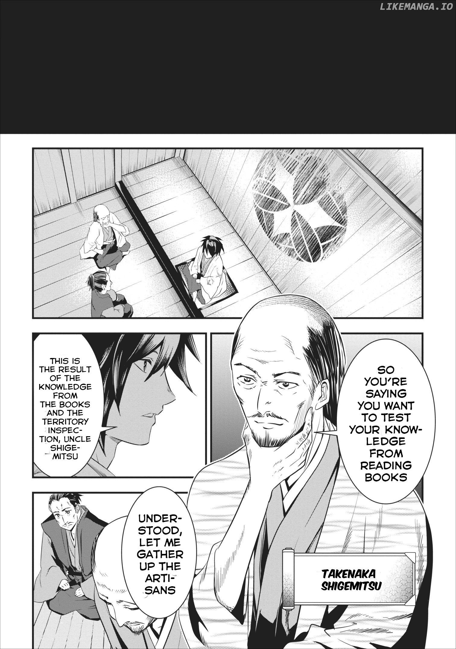 Tensei! Takenaka hanbei 〜 maina bushou ni tensei shita nakama-tachi to sengokuranse wo ikinuku 〜 Chapter 1 - page 23