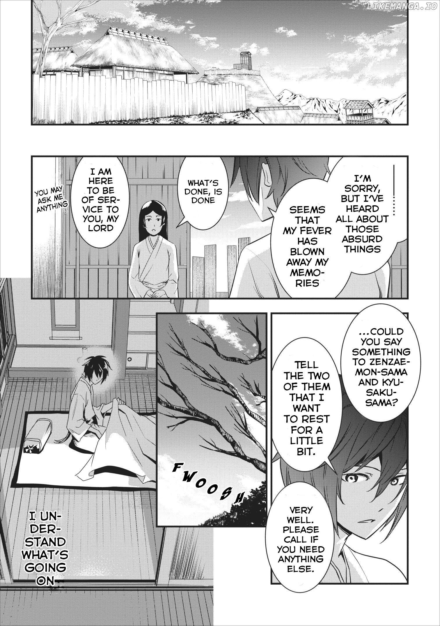 Tensei! Takenaka hanbei 〜 maina bushou ni tensei shita nakama-tachi to sengokuranse wo ikinuku 〜 Chapter 1 - page 4