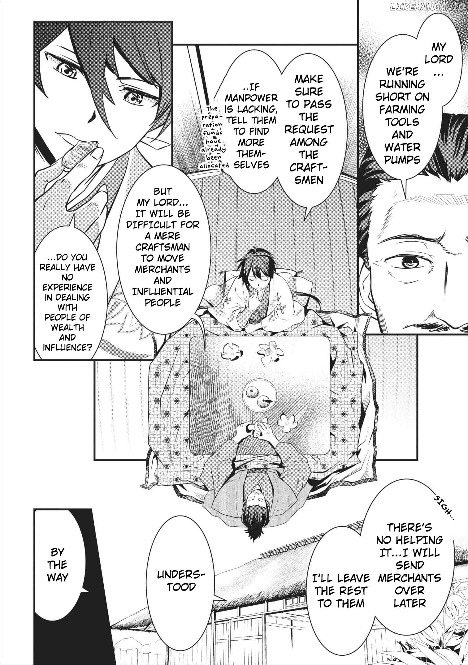 Tensei! Takenaka hanbei 〜 maina bushou ni tensei shita nakama-tachi to sengokuranse wo ikinuku 〜 Chapter 2 - page 44