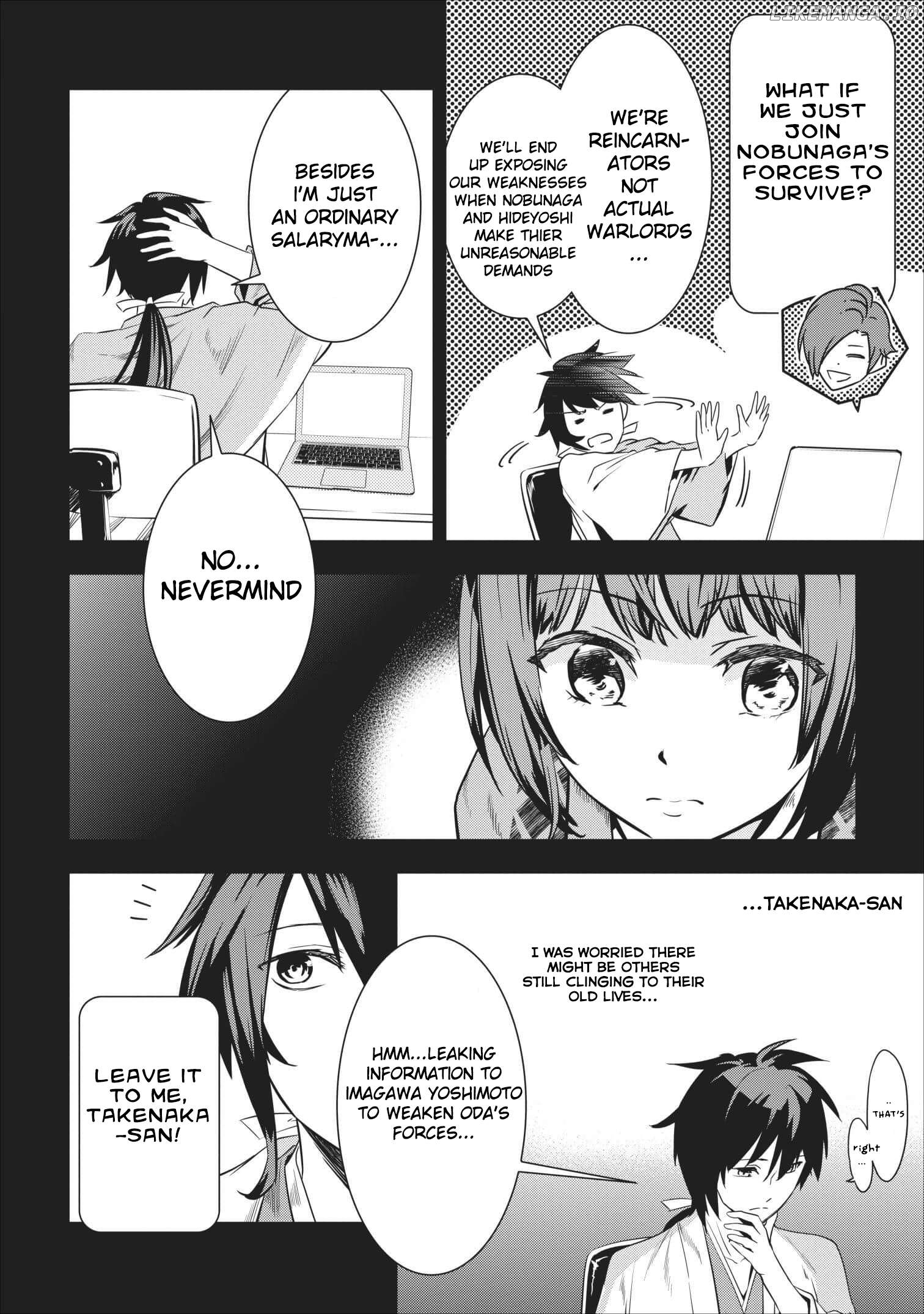 Tensei! Takenaka hanbei 〜 maina bushou ni tensei shita nakama-tachi to sengokuranse wo ikinuku 〜 Chapter 2 - page 8