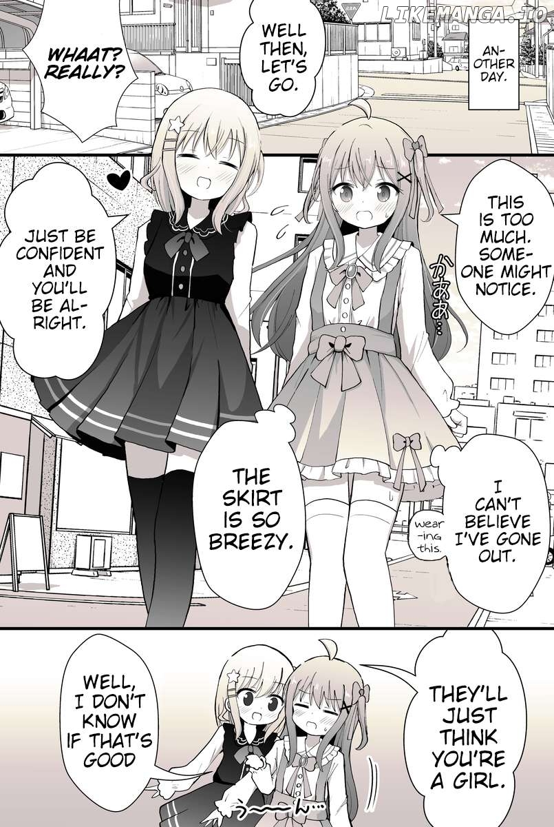 A boy who's forced to cross-dress by his female friend Chapter 6 - page 1
