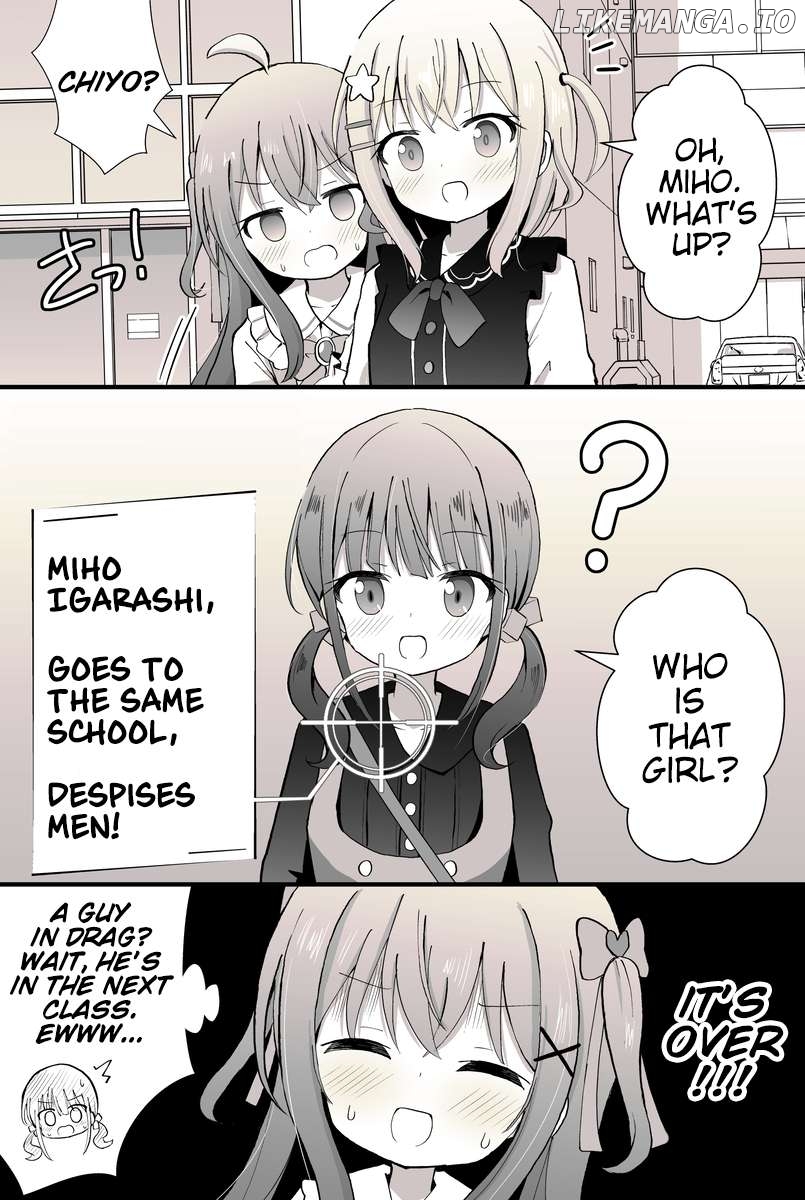A boy who's forced to cross-dress by his female friend Chapter 7 - page 2