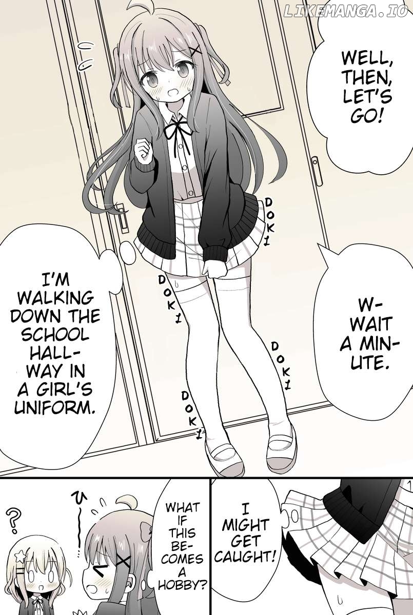 A boy who's forced to cross-dress by his female friend Chapter 11 - page 1