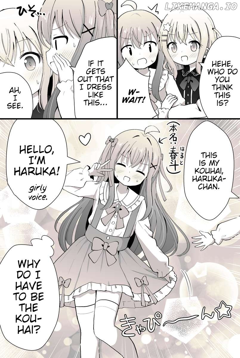 A boy who's forced to cross-dress by his female friend Chapter 8 - page 1