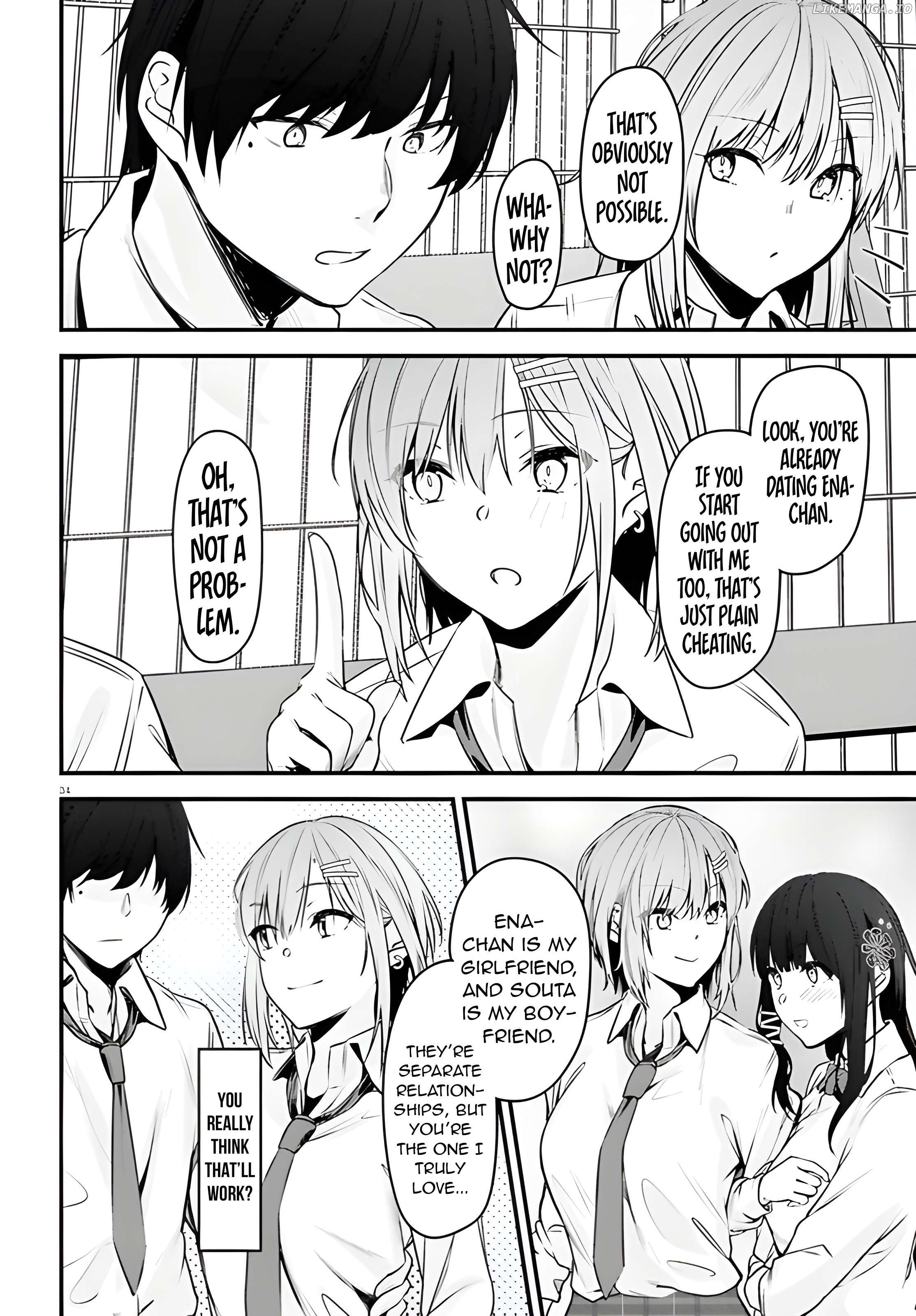 The Handsome Girl Who Stole My Girlfriend Seems to Be After Me Now Chapter 1 - page 33
