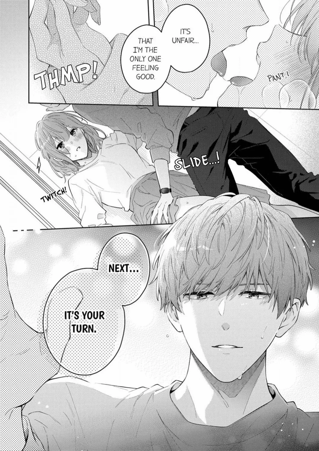 Shinya Zangyou - Shuuchaku Juume na Douki no Kiss Seme Gokujou Aibu Chapter 1 - page 34