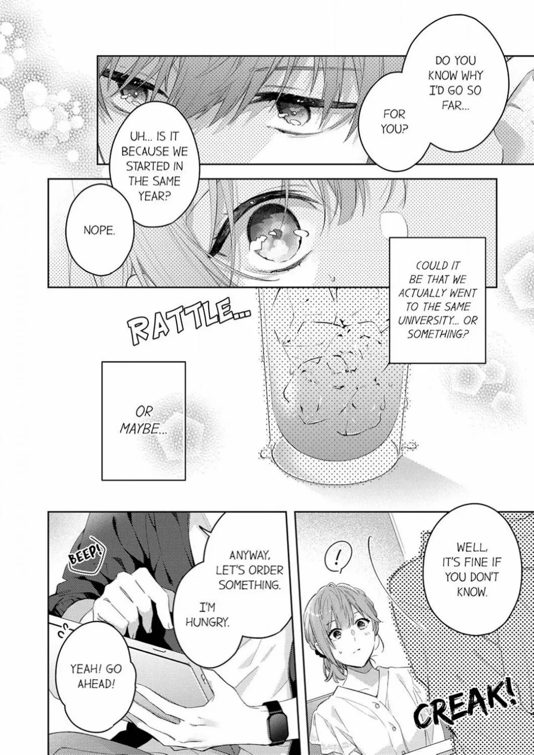 Shinya Zangyou - Shuuchaku Juume na Douki no Kiss Seme Gokujou Aibu Chapter 1 - page 8