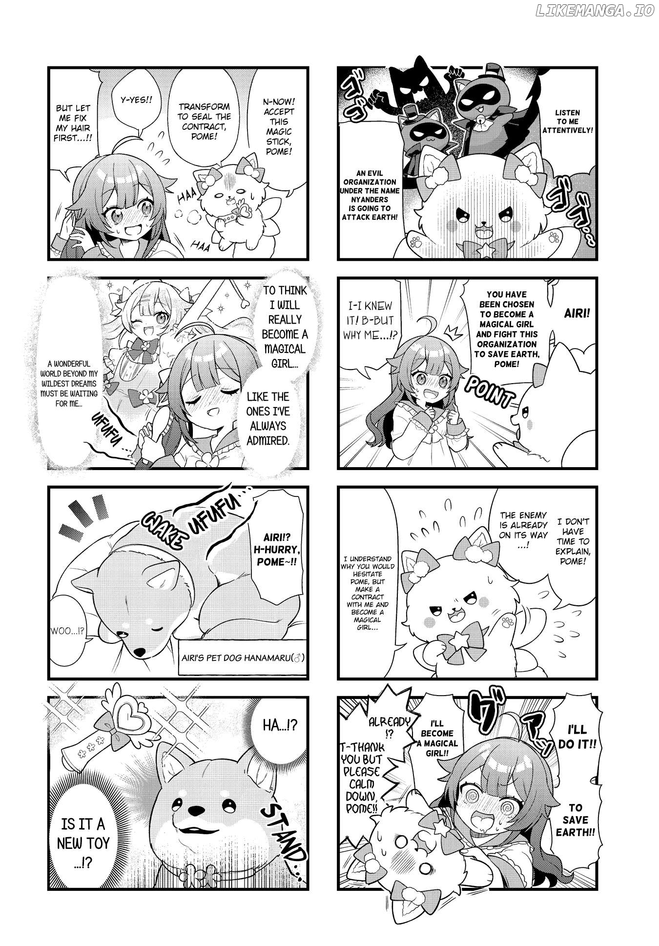 Mahou Shiba Inu★Hanamaru Chapter 1 - page 4