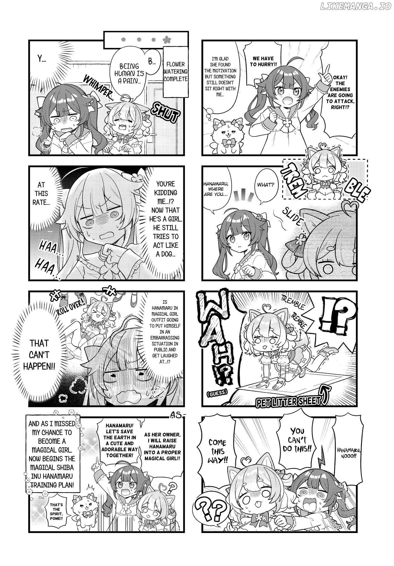 Mahou Shiba Inu★Hanamaru Chapter 1 - page 8