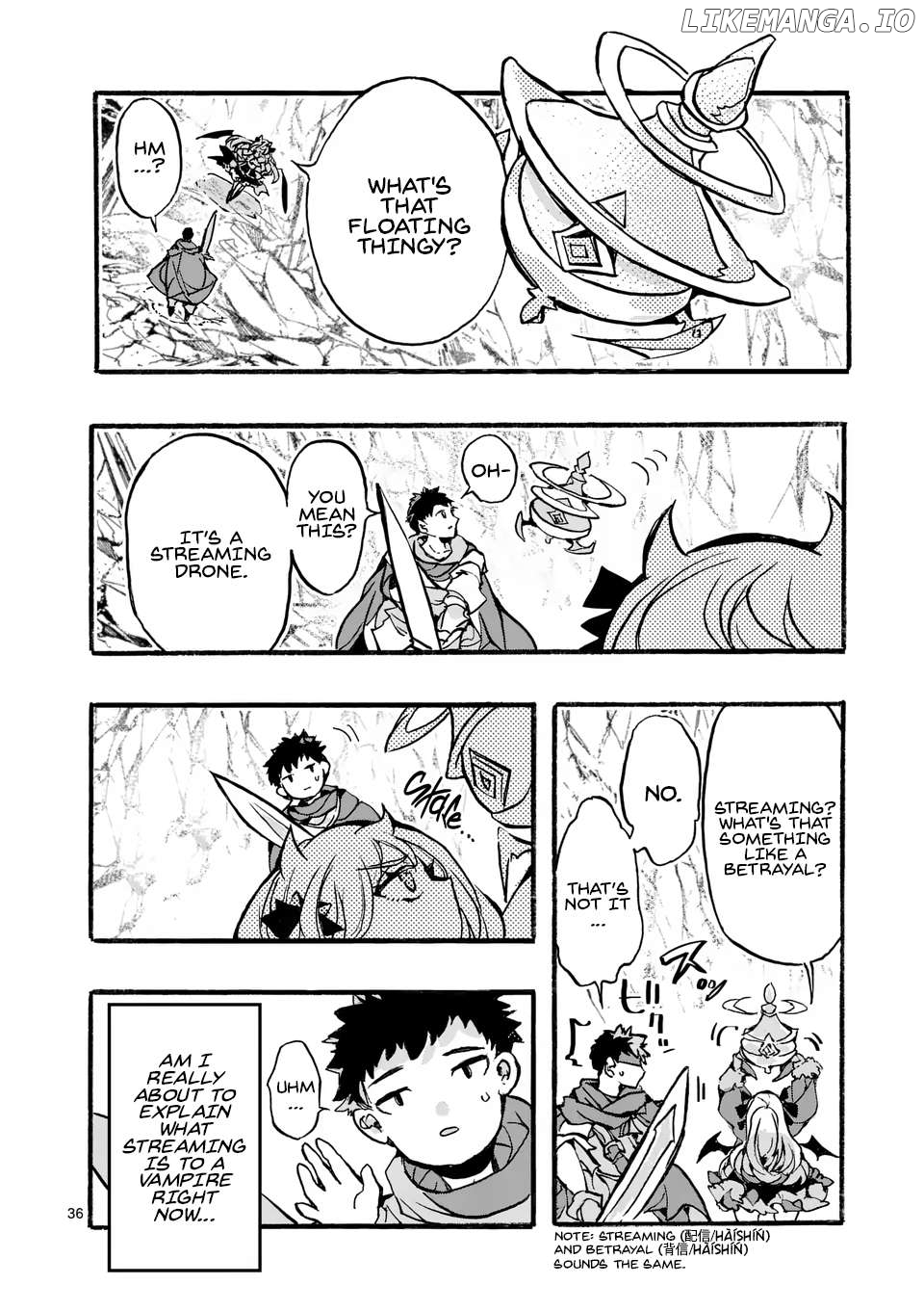 Yamiochi Yuusha no Haishin Haishin~Tsuihousare, Kakushi Boss Beya ni Hourikomareta Kekka, Boss to Tansakushagari Haishin wo Hajimeru~@comic Chapter 1 - page 36