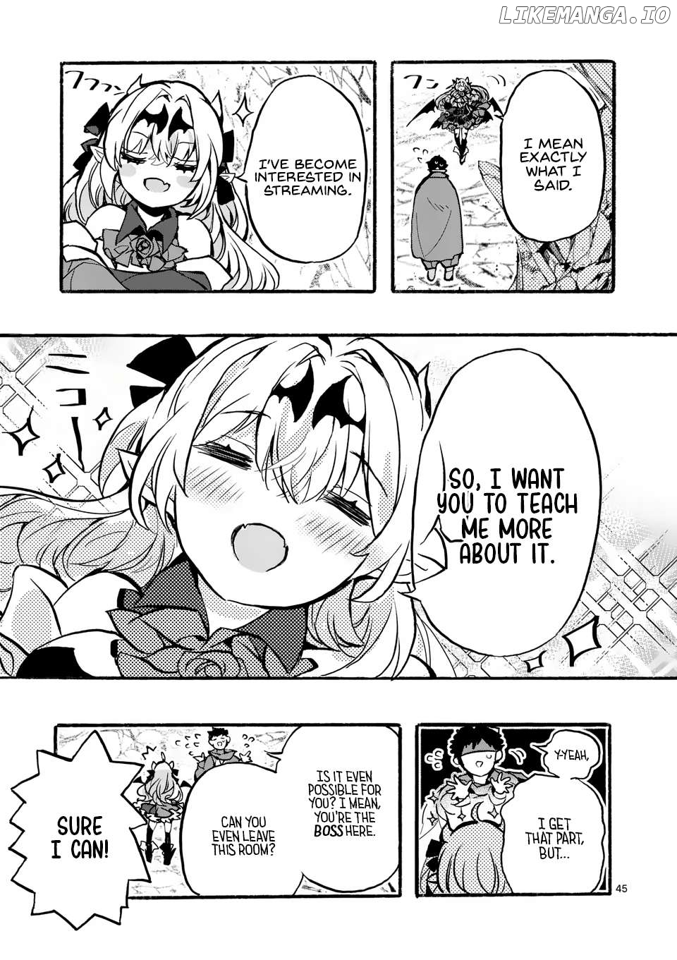 Yamiochi Yuusha no Haishin Haishin~Tsuihousare, Kakushi Boss Beya ni Hourikomareta Kekka, Boss to Tansakushagari Haishin wo Hajimeru~@comic Chapter 1 - page 45
