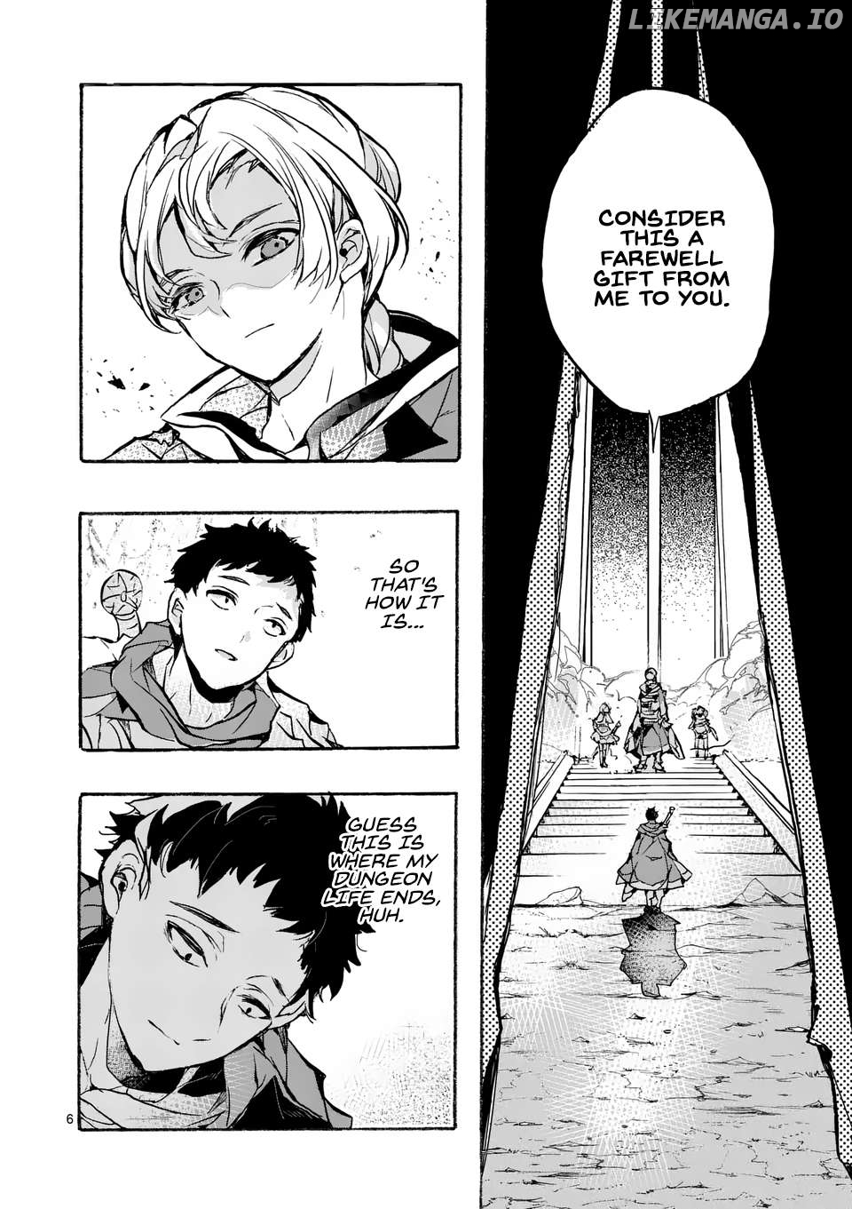 Yamiochi Yuusha no Haishin Haishin~Tsuihousare, Kakushi Boss Beya ni Hourikomareta Kekka, Boss to Tansakushagari Haishin wo Hajimeru~@comic Chapter 1 - page 6